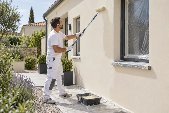 Illustration : peinture extérieure et façades